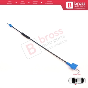 Cable de Liberación de la Cerradura del Manillar Interior de la Puerta Delantera Izquierda BDP1610 para Fiorino MK3 225 Qubo 2007-2016 Nemo Bipper 2008-2017 1365222080 - Product Image 4