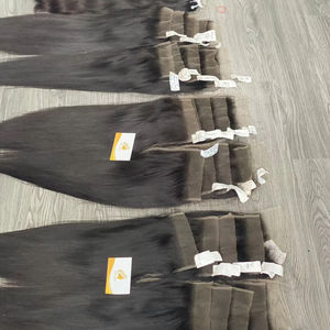 ผมปลอมแบบมัดผมชาวสวิสแบบดิบมัดผมจากเวียดนาม - Product Image 6