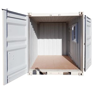 Conteneur de stockage portable de 9 pieds avec boîte de sécurité et fenêtres |   Atelier de bureau - Product Image 6