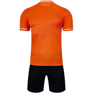 France jaune vente chaude maillots de football ensemble Kits pour garçons uniforme adulte vêtements de football maillot de football sublimé chemise de football - Product Image 5