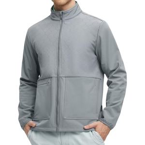 Veste Softshell Légère Personnalisée pour Homme, Doublure Polaire Chaude, Coupe-Vent Imperméable, Vestes Softshell pour Homme 2026 - Product Image 1