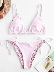 Tops OEM Maillots de bain Shorts de bain Bikini chaud Fabricant de maillots de bain Ensembles de bikini personnalisés Manches courtes pour femmes - Product Image 5