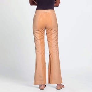 Pantalon en cuir pour femme, mode urbaine d'hiver - Doux, imperméable et coupe-vent, écologique, respirant, look décontracté moderne - Product Image 3