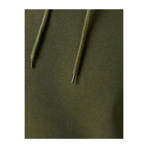 Men's Casual Pullover Jacquard Hoodie Solid Color Men's Plaid <b>Quilted</b> Cotton <b>Sweatshirt</b> With Hooded - Product Image 2