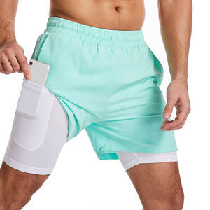 Shorts d'entraînement pour hommes 7 pouces Gym Yoga Sports de plein air Liner Shorts Vente en gros - Product Image 6