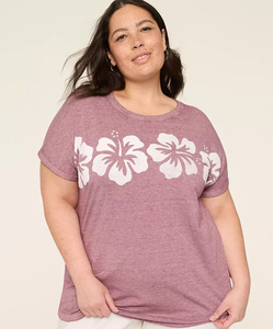 Camiseta gráfica de la colección Hot Summer para mujeres de talla grande Fabricantes De Ropa Estilo personalizable de BD Proveedor de ropa al por mayor - Product Image 2