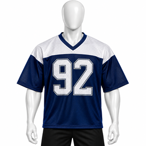 Camiseta de Fútbol Personalizada con Cuello en V, Sublimada e Impresa, con Nombre y Número, Transpirable, Tallas para Adultos, para Fanáticos - Product Image 5