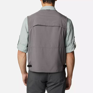 Men's Lightweight Casual Tactical <b>Utility</b> <b>Vest</b> with Multiple Pockets for Outdoor and Work Use Winter Outer Wear for Streetwear - Product Image 2