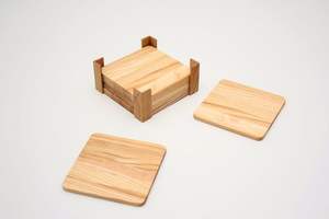 Posavasos de madera para desayuno de té y café hecho a mano más vendido para decoración de Hotel y restaurante - Product Image 3