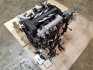 เครื่องยนต์โตโยต้า 1JZGTE NON-VVTI ทวินเทอร์โบ มือสอง พร้อมเกียร์อัตโนมัติ ชุดแปลงครบชุด - Product Image 5