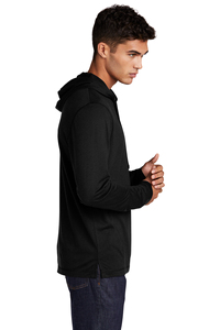 Camisas de protección solar para hombres UPF 50 + Sudadera con capucha de manga larga Sudaderas con capucha de rayón de algodón orgánico Jersey con capucha Camiseta de manga completa - Product Image 3