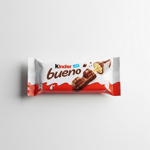 Barres de chocolat en vrac Kinder Bueno avec gaufrette croustillante et garniture aux noisettes, parfaites pour les importateurs grossistes des supermarchés - Product Image 2