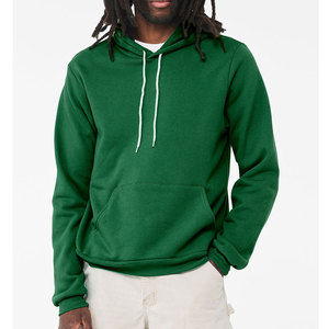 BELLA + CANVAS unisexe éponge polaire pull à capuche imprimé personnalisé pull à capuche Royal BlueSolid pull à capuche sweats - Product Image 5