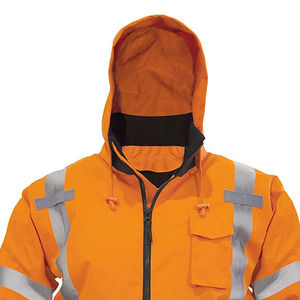 Invierno manga larga en blanco personalizado fluorescente trabajador Industrial reflectante chaquetas de los hombres profesional de alta visibilidad chaqueta de trabajo - Product Image 5