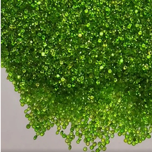 8000ชิ้นพลอยสังเคราะห์โครเมี่ยมธรรมชาติขนาด1.5มม. ทรงกลม80ซม. สำหรับการทำเครื่องประดับ - Product Image 2