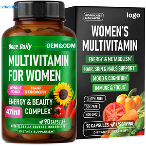 Capsules de multivitamines et minéraux à haute concentration personnalisées OEM/ODM - Soutien immunitaire et formule nutritionnelle complète pour hommes - Product Image 1