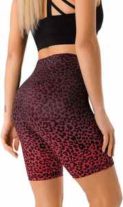 Vente en gros de shorts sublimés de qualité supérieure pour femmes, shorts d'entraînement taille haute pour le yoga avec poches latérales pour la course à pied - Product Image 4