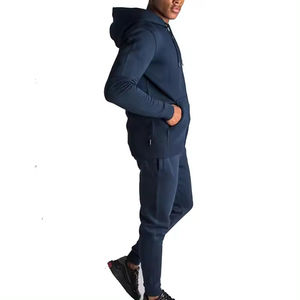 2025 Offre Spéciale impression personnalisée 100% coton à capuche survêtements pantalon deux pièces respirant hiver Collection survêtement pour unisexe - Product Image 1