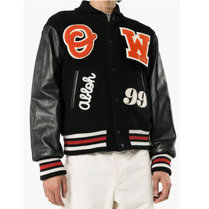 Chaqueta Universitaria de Béisbol Unisex Personalizada OEM de Alta Calidad con Personalización Frontal, Chaqueta Universitaria de Invierno - Product Image 1