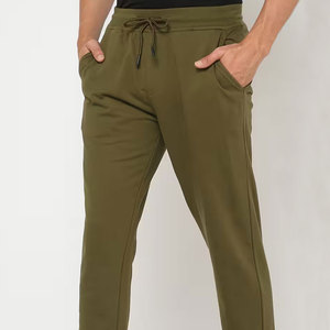 Pantalones de hombre hechos con material totalmente transpirable y de secado rápido/pantalones de hombre con cierre de cordón personalizado - Product Image 3