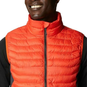 Chaleco acolchado sin mangas de calidad superior para hombre, suministro directo de fábrica, MOQ bajo, cuello con capucha, estilo callejero - Product Image 4