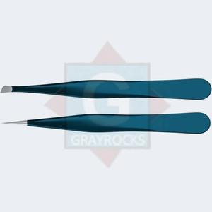 Pinzas para cejas de calidad superior Instrumentos DE BELLEZA DE ACERO INOXIDABLE - Product Image 1