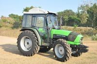 Traktor Pertanian DEUTZ-FAHR - Traktor 50 HP Mesin Pertanian Mini Peralatan Artikulasi Traktor Pertanian 4wd Harga Grosir