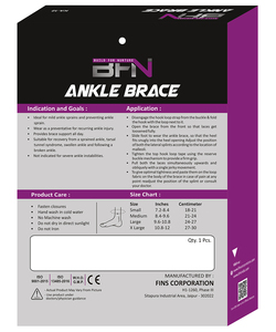 Support de cheville réglable orthèse orthèse dispositif fournitures de thérapie de réadaptation pour la stabilité et le traitement - Product Image 3
