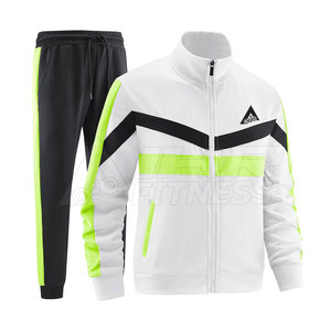 Dernier design, couleur personnalisée, survêtement d'hiver pour homme, respirant, séchage rapide, doux, 100% coton, molleton épais, utilisation en extérieur - Product Image 3
