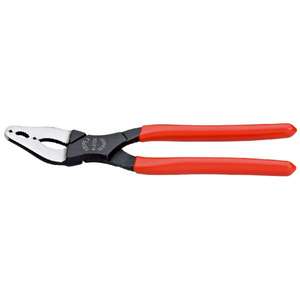 Alicates Knipex Cycle Negros Atramentizados con Cabeza Angulada de 20° y Mango Pulido con Revestimiento Plástico - Product Image 1