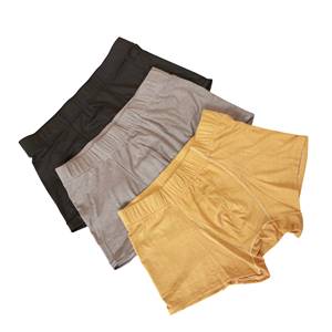 Caleçon tricoté confortable et personnalisé pour hommes, sous-vêtement classique en polyester cationique et rayonne respirante - Product Image 2