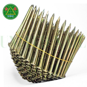 Meilleure vente de clous de bobine de fil d'acier à tige lisse de haute durabilité avec type de tête à carreaux du Vietnam pour la fabrication de palettes - Product Image 1