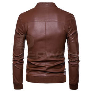 แจ็กเก็ตหนังสำหรับผู้ชายแจ็กเก็ตหนังสำหรับผู้ชาย - Product Image 3