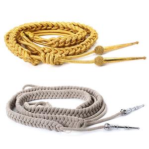 Fabricante personalizado Aiguillettes impermeable hombro cordón uniforme accesorio recubierto tipo metálico para prendas unisex - Product Image 6