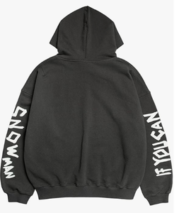 Lucky <b>I</b> <b>See</b> <b>Ghosts</b> KY West Men's Vintage Graphic Hip Hop Pullover <b>Hoodie</b> 100% Cotton Winter Heavyweight Eco-Friendly - Product Image 2