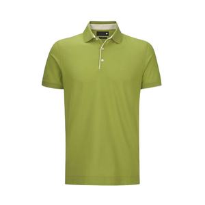 Golf en tricot uni unisexe de haute qualité pour polos pour hommes Techniques foncées imprimées courtes brodées personnalisées pour l'usine d'été - Product Image 3