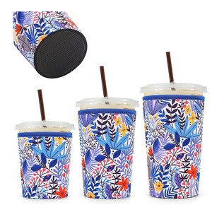 Portavasos Reutilizable de Neopreno para Café, Impresión por Sublimación para Cafeterías, Tiendas de Café y Eventos - Product Image 1