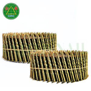 Clous en acier de 1 à 3/4 pouces à queue lisse/à vis avec tête à carreaux pour la fabrication de palettes Prix d'usine du Vietnam - Product Image 4