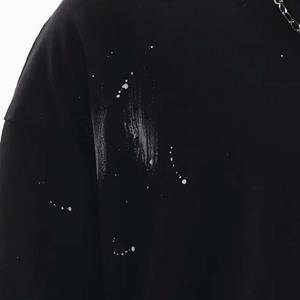 Camiseta lavada con ácido de timbre serigrafiada con logotipo personalizado, camiseta desgastada de 100% algodón a la moda de verano para hombre - Product Image 6