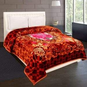 Manta de visón de poliéster estampada, doble capa, 100% poliéster - Product Image 6