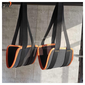 Correas de suspensión Ab Sling Straps Melenlt para entrenamiento en casa - Cinturón de entrenamiento de músculos abdominales con barra de dominadas para ejercitar el core. - Product Image 2