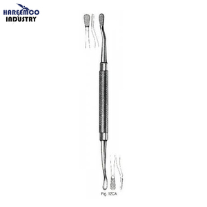 Limes à os manuelles en acier inoxydable allemand de qualité supérieure, marque personnalisée, manche creux, dentaire, approuvées CE et ISO, classe I - Product Image 1