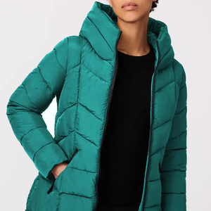 2023 High Quality OEM Women's Bubble Puffer Jacket Long Cotton-Filled Breathable Jacket with Factory Direct Sales - Product Image 4