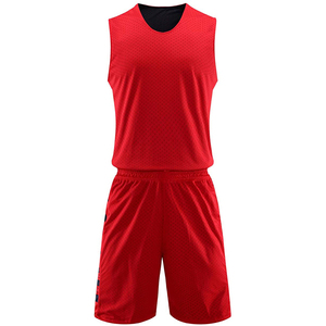 Maillots de basket-ball réversibles en maille polyester 100% sur mesure dernière conception hommes uniformes de basket-ball chiffres impression par sublimation - Product Image 5