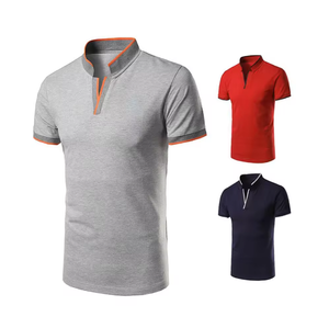 เสื้อโปโลถักแบบสั่งทำพิเศษ ระบายอากาศได้ดี ทรงโอเวอร์ไซส์ ปักลายได้  เสื้อโปโลผ้าฝ้ายสำหรับชุดทำงานผู้ชาย  พร้อมปักโลโก้ - Product Image 2