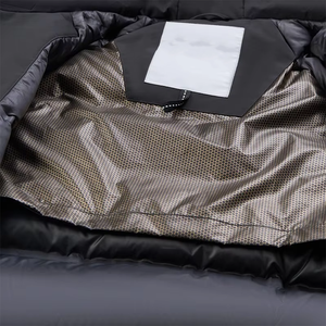 Nouvelle conception Veste d'hiver chaude pour l'escalade Coupe-vent à capuche Résistante à l'usure Coquille dure Randonnée en plein air Imperméable Veste en duvet pour hommes - Product Image 5