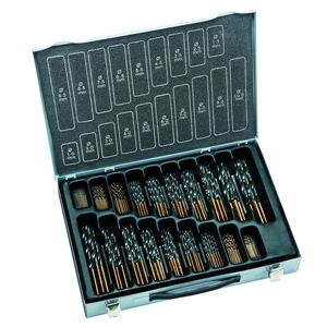 Set di Punte da Trapano Alpen HSS Sprint Master, 170 Pezzi - Product Image 1
