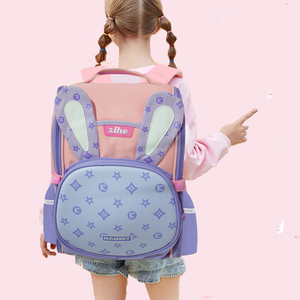 Sac à dos scolaire pour filles, maternelle, primaire et nourrissons, motif lapin - Couleurs assorties - Product Image 5