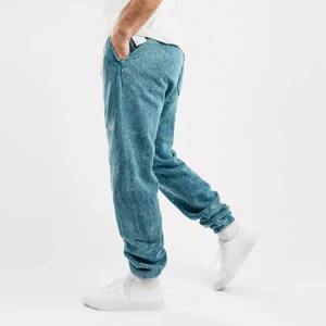 Pantalons de jogging en coton délavé à l'acide, style streetwear, délavé au soleil, personnalisés, très vendus - Product Image 4