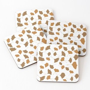 Sous-verre de service à thé imprimé en bois 4 pièces tapis et tampons sous-verres napperon vente entière vente chaude maison et cuisine - Product Image 4